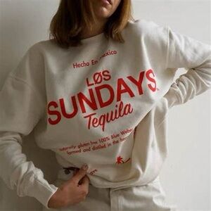 Los Sundays Tequila The Hecho Crewneck Sweatshirt - Size M